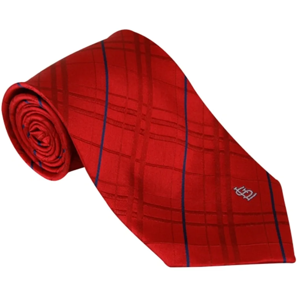 Eagles Wings Louisville Cardinals Checked Tie