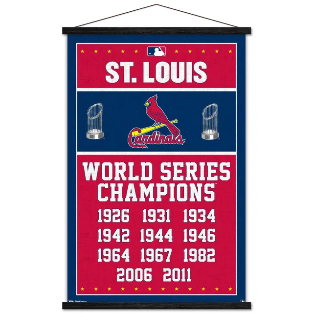 St. Louis Cardinals 11'' x 17'' Minimalist Team Logo Art Poster