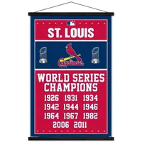 Lids St. Louis Cardinals 11'' x 17'' Minimalist Team Logo Art Poster