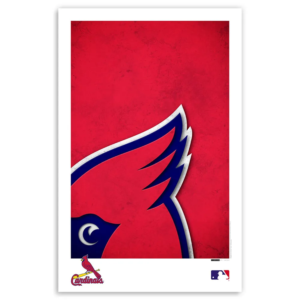 Lids St. Louis Cardinals 11'' x 17'' Minimalist Team Logo Art Poster
