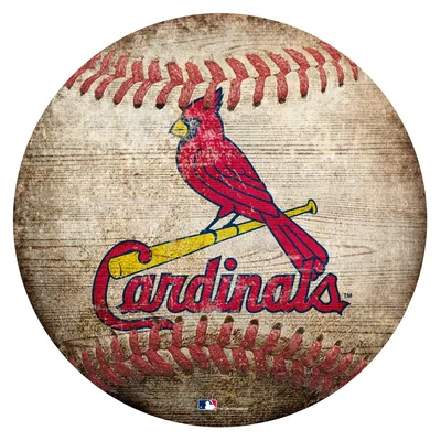 St. Louis Cardinals 12'' x 12'' Baseball Sign