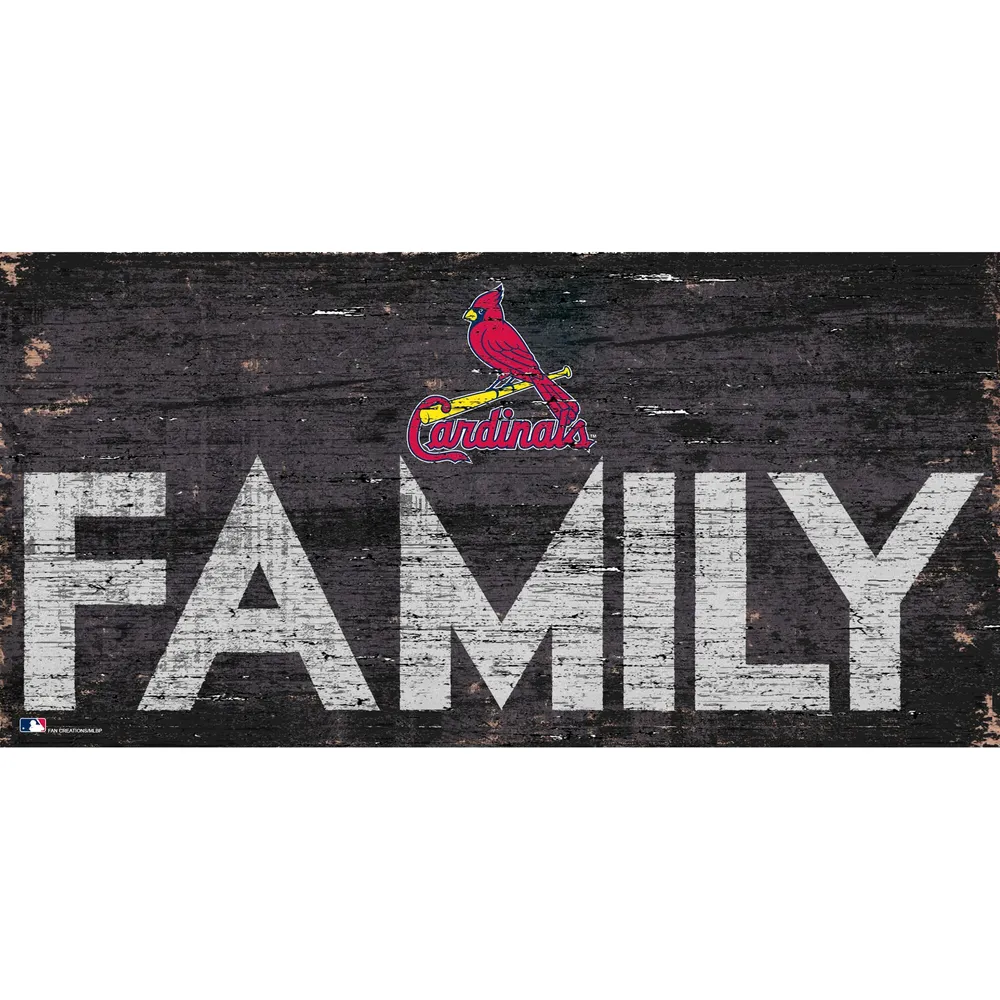 Lids St. Louis Cardinals 12'' x 6'' Family Sign