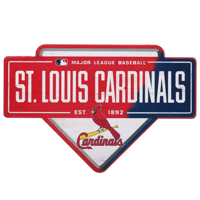 St. Louis Cardinals USA Flag Cutout Sign 