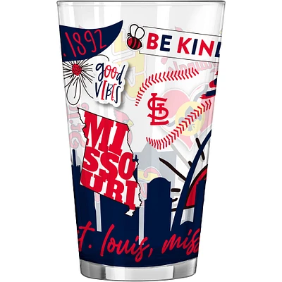 St. Louis Cardinals 16oz. Native Pint Glass