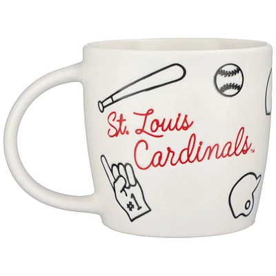 Cardinals de Saint-Louis 18oz. Tasse de meneur de jeu