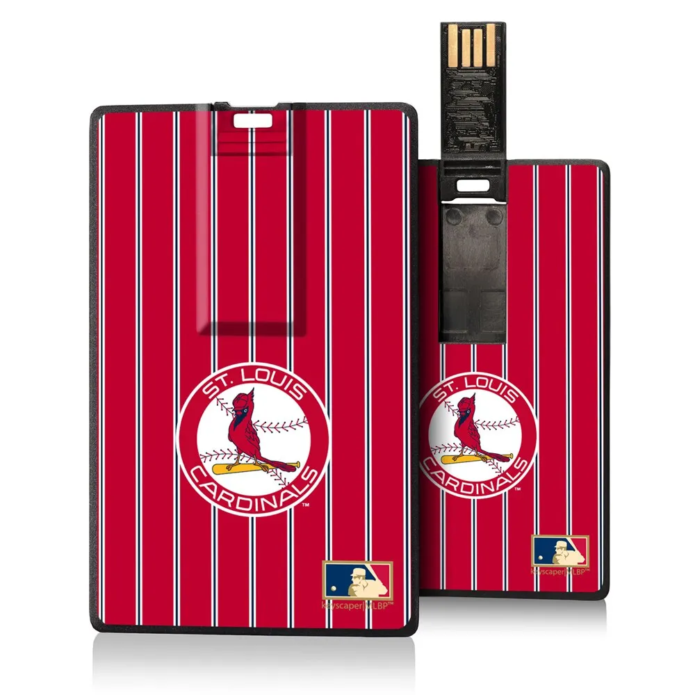 St. Louis Cardinals 2500 mAh Pinstripe Cooperstown Design Credit Card  Powerbank