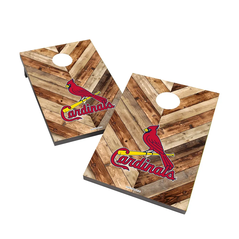 St Louis Cardinals Triangle Weathered Version Corn Hole