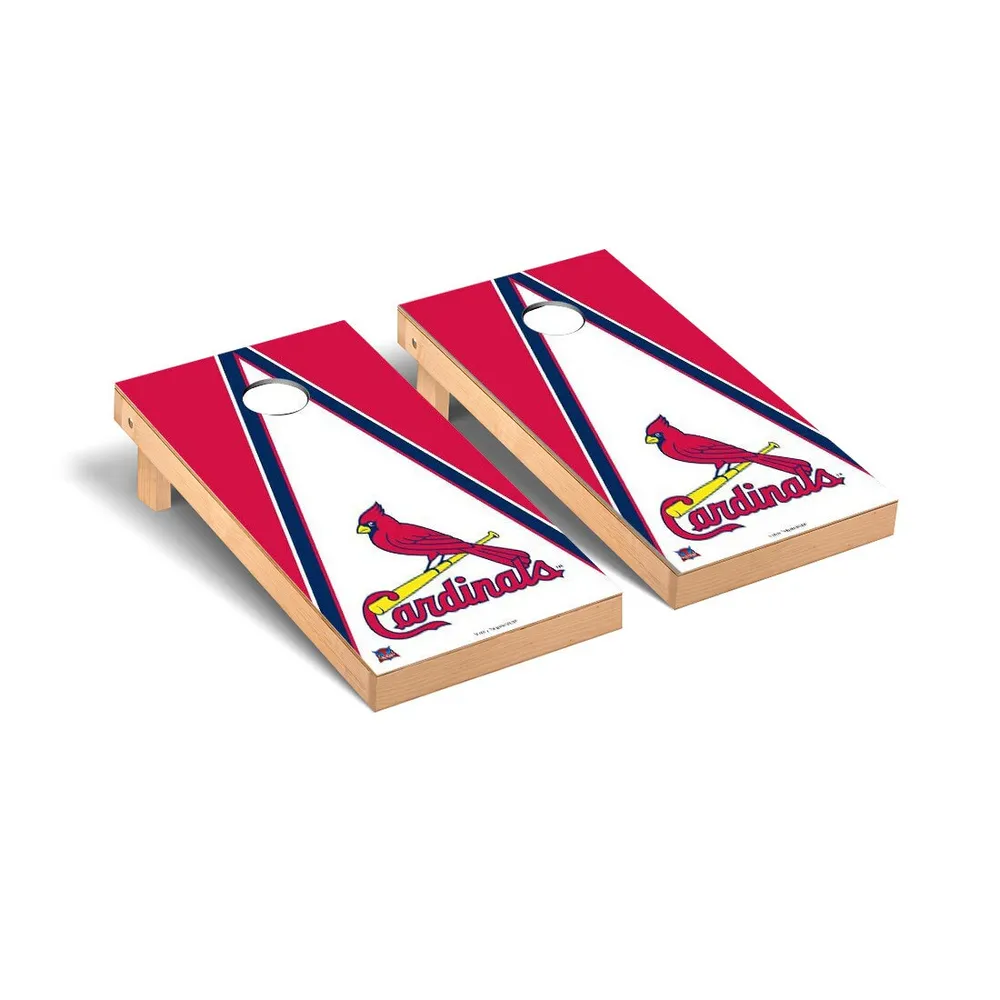 St Louis Cardinals Triangle Weathered Version Corn Hole