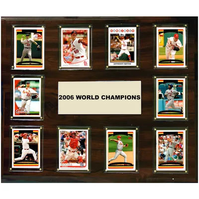 St. Louis Cardinals 10-Time World Series Champions 16'' x 20'' Plaque