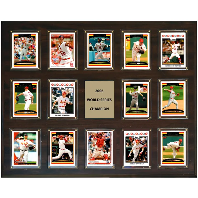 Lids St. Louis Cardinals 11-Time World Series Champions 12'' x 16''  Collection Framed Photo