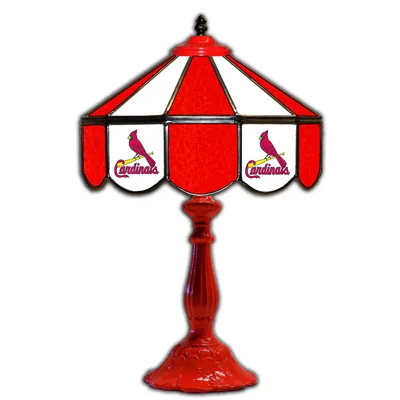St. Louis Cardinals 21'' Glass Table Lamp