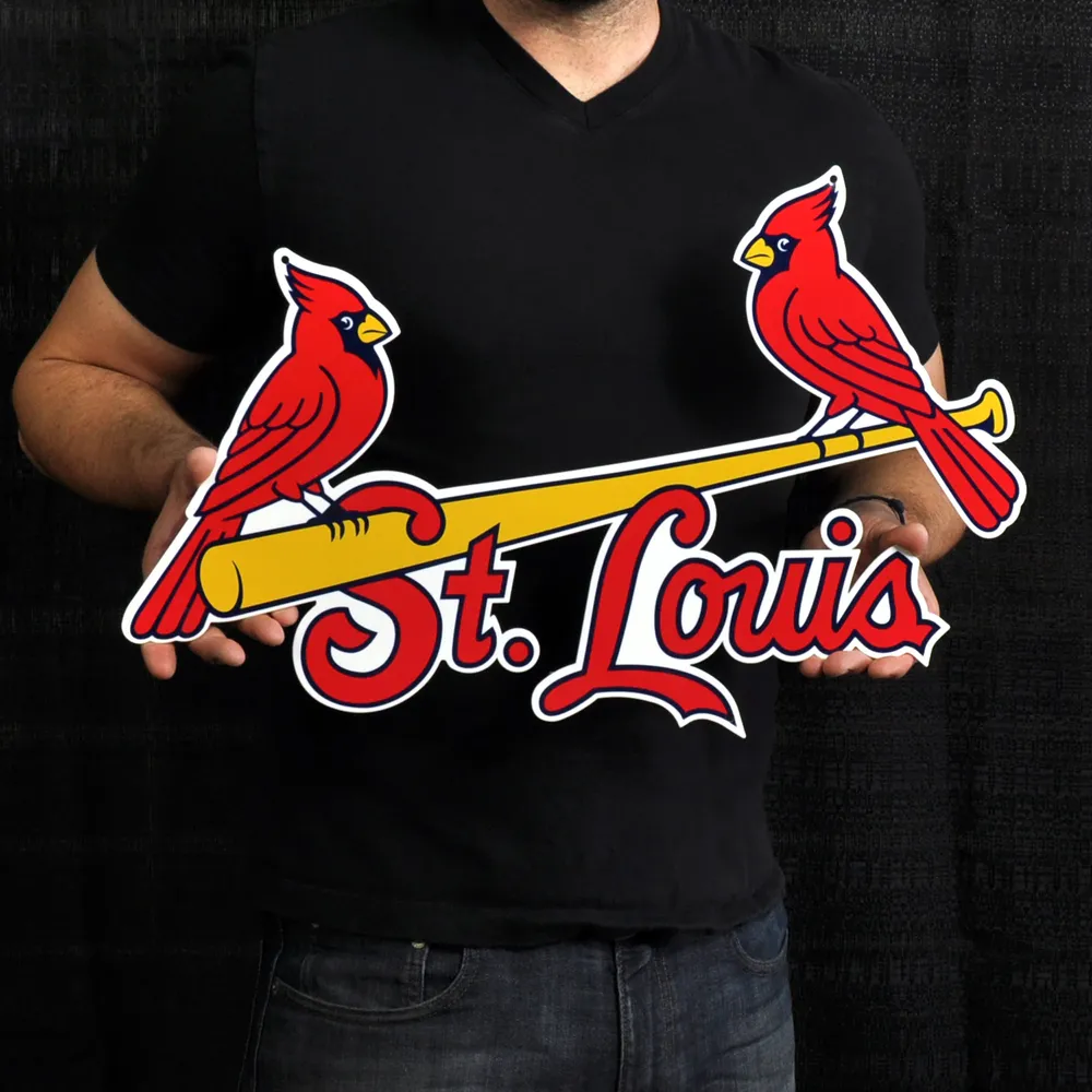 Authentic Street Signs St. Louis Cardinals Mascot Steel Logo Sign