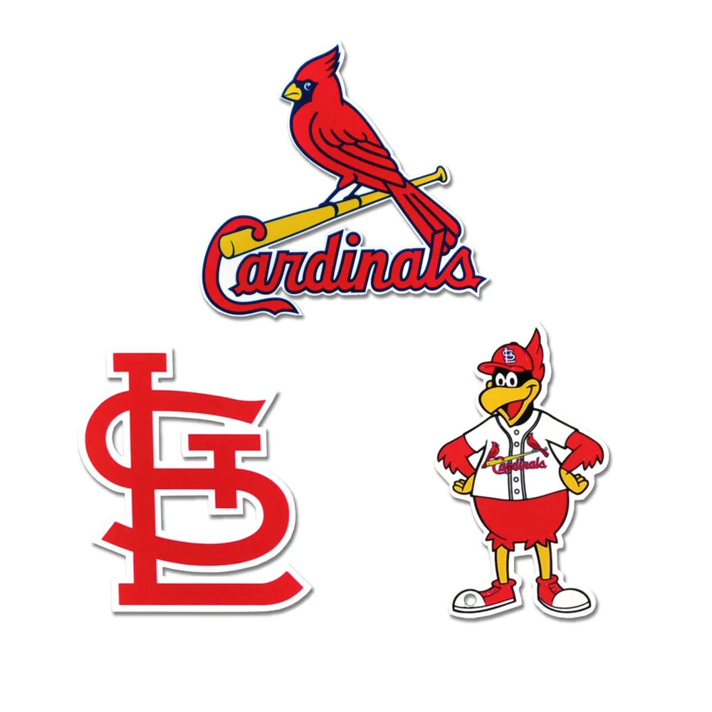 St. Louis Cardinals Glitter Heart Earrings