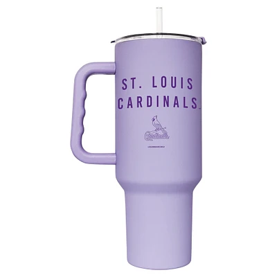 St. Louis Cardinals 40oz. Lavender Soft Touch Tumbler