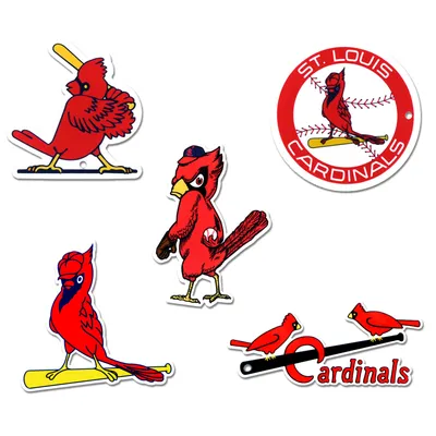 St. Louis Cardinals 3-Pack Jersey Steel Magnet Set