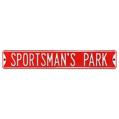 St. Louis Cardinals 6'' x 36'' Steel Street Sign