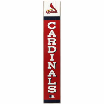 St. Louis Cardinals 6.75'' x 40.5'' Vertical Wood Sign