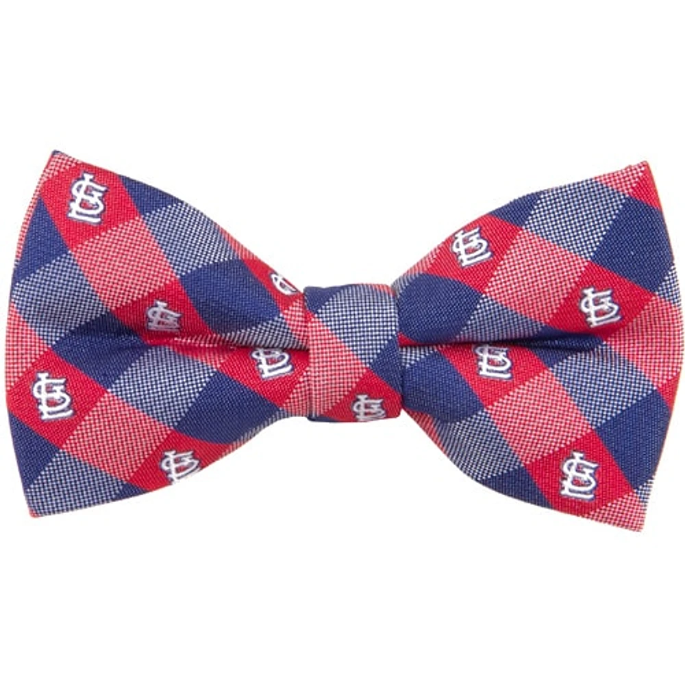 St. Louis Cardinals Check Bow Tie