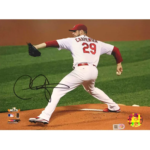 Chris Carpenter Signed St Louis Cardinals Autographed 11 World Series Jersey