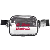 St. Louis Cardinals Clear Belt Bag