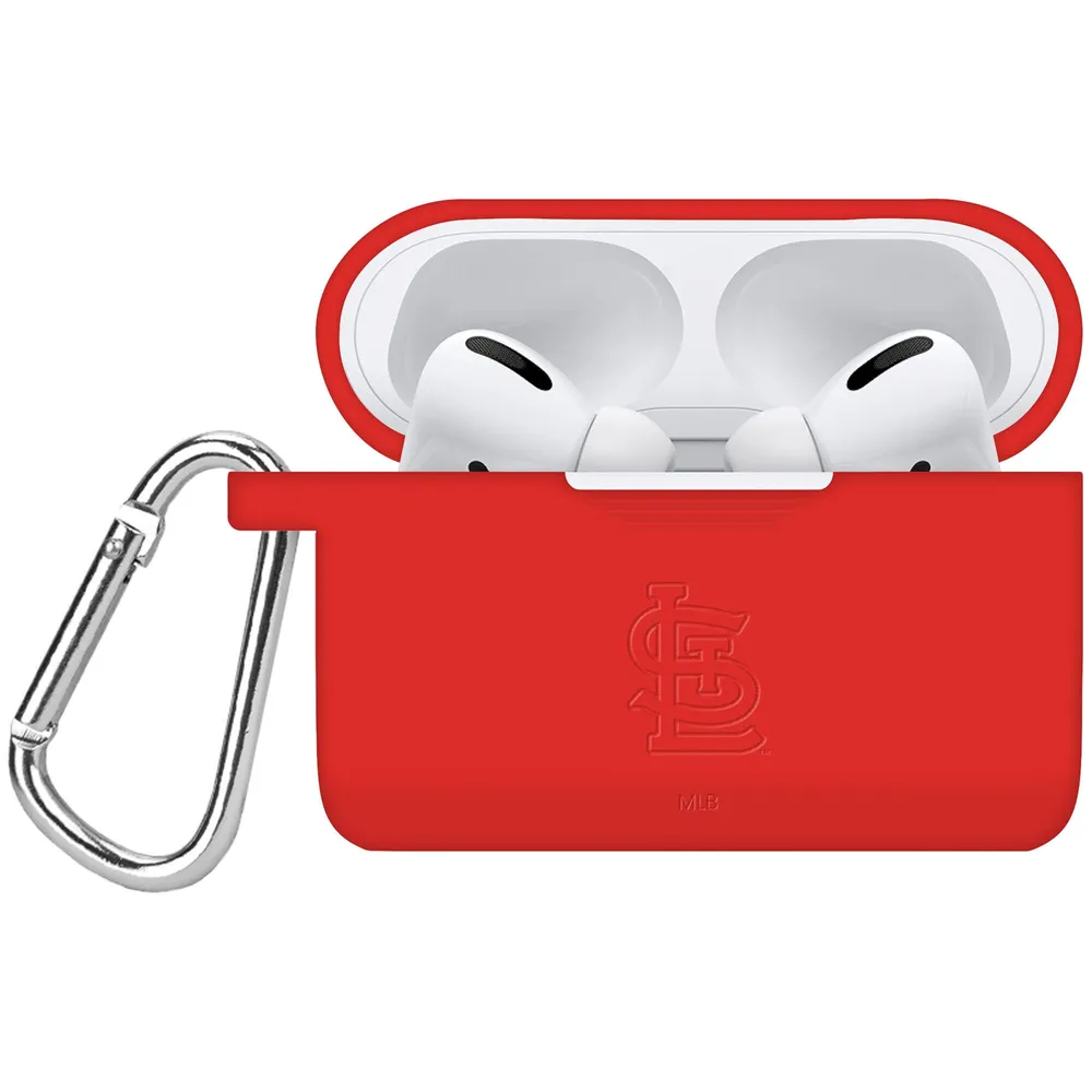 St. Louis Cardinals Debossed Silicone AirPods Pro Case Cover