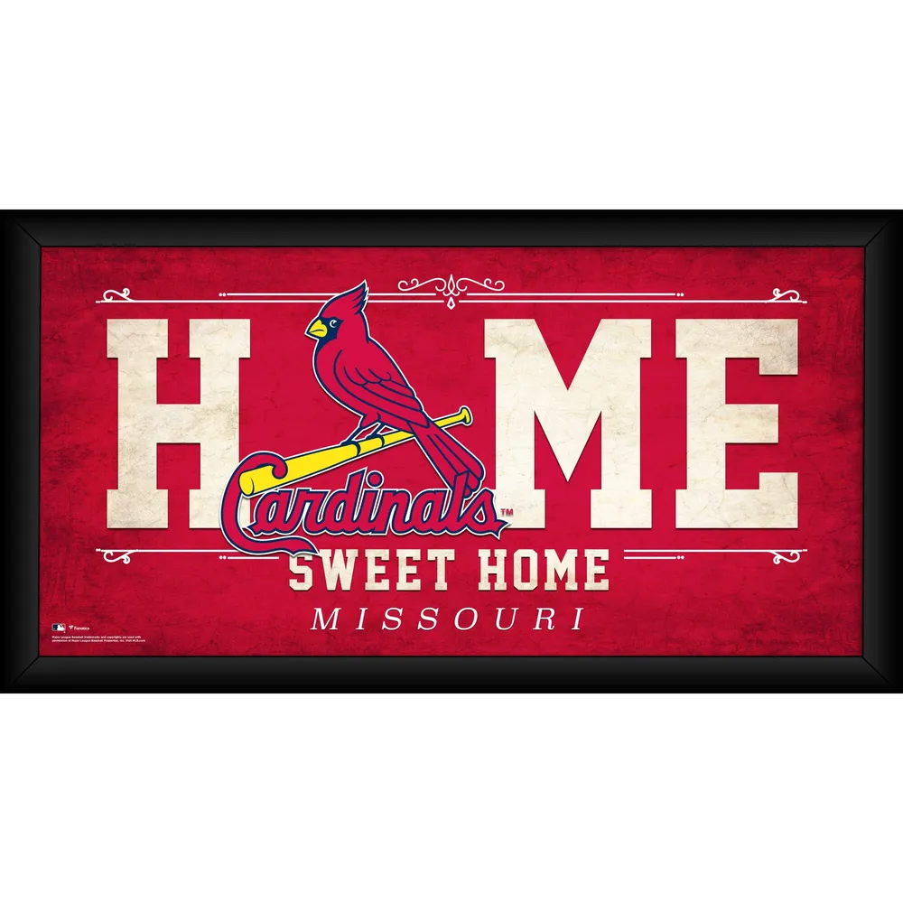 Lids St. Louis Cardinals Baseball Wood Sign