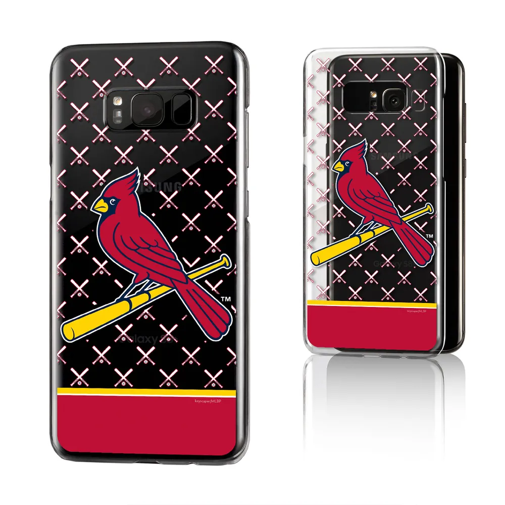 Lids St. Louis Cardinals Galaxy S8 Plus Stripe Clear Case