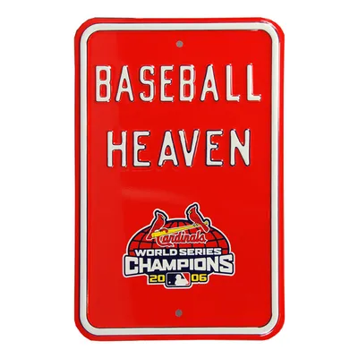 St. Louis Cardinals 12'' x 12'' Baseball Sign