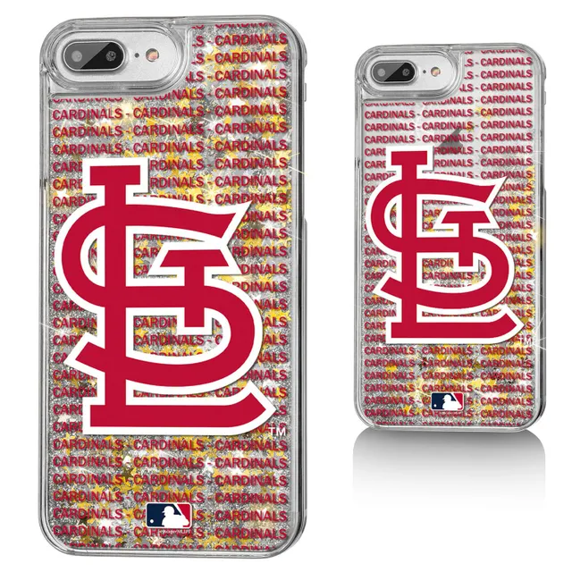 St. Louis Cardinals Text Backdrop Clear iPhone Case