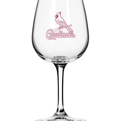 St. Louis Cardinals Logo 12oz. Stemmed Wine Glass