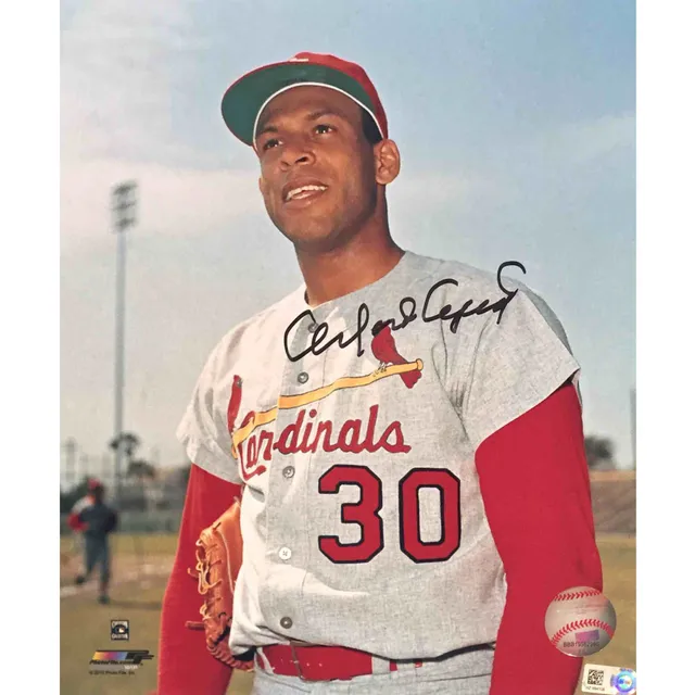 Lids St. Louis Cardinals Ozzie Smith Autographed 8 x 10 Photo with HOF  Ins