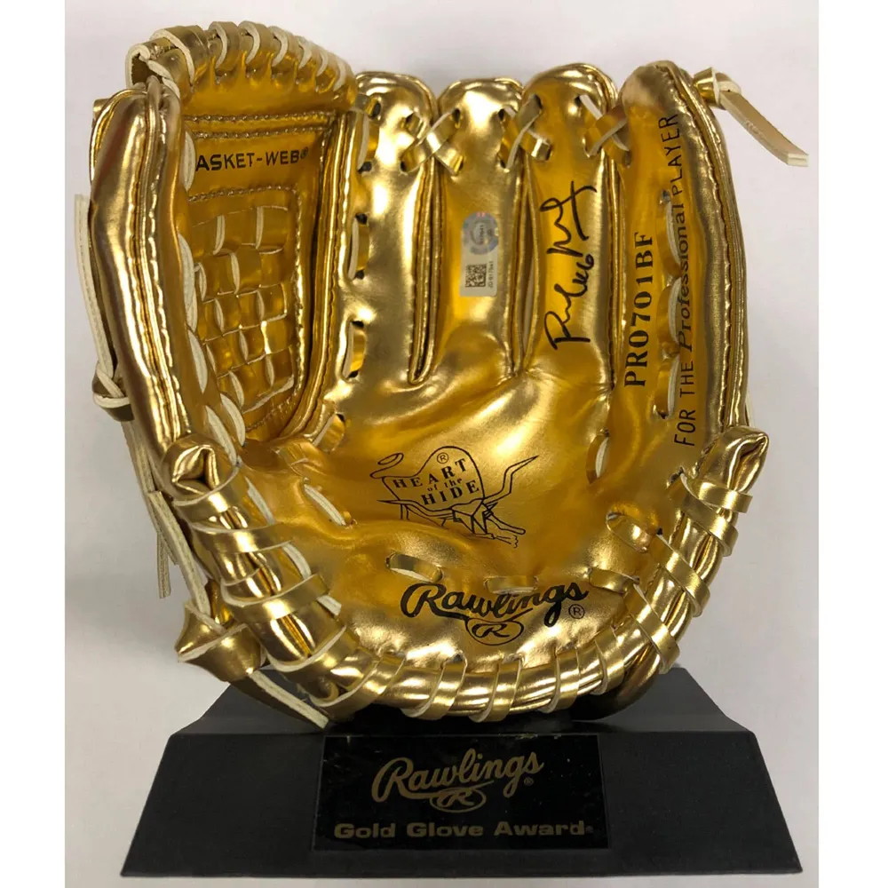 Chicago Cubs Rawlings Gold Leather Baseball