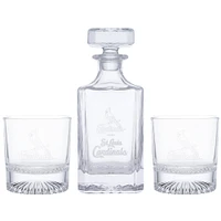 St. Louis Cardinals Three-Piece Decanter & Rocks Glasses Set