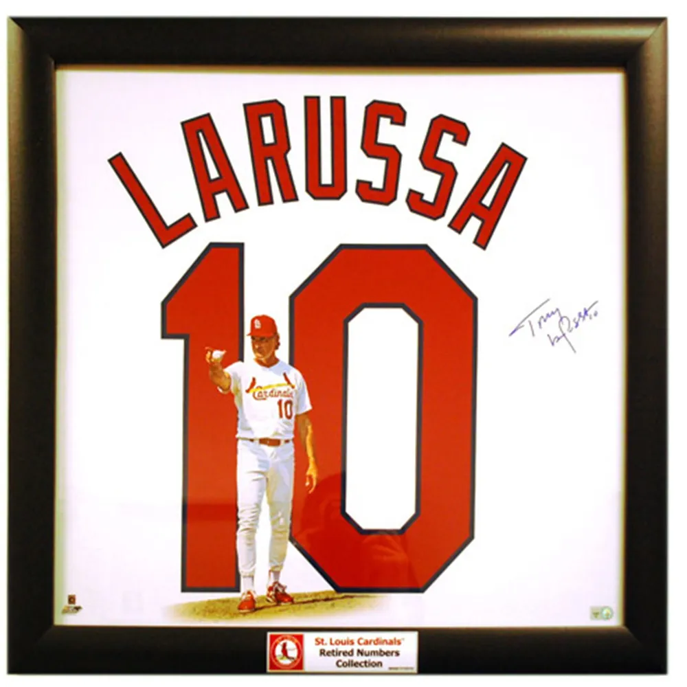 Lids St. Louis Cardinals Tony La Russa Autographed Photo - Cardinals  Retired Numbers Collection