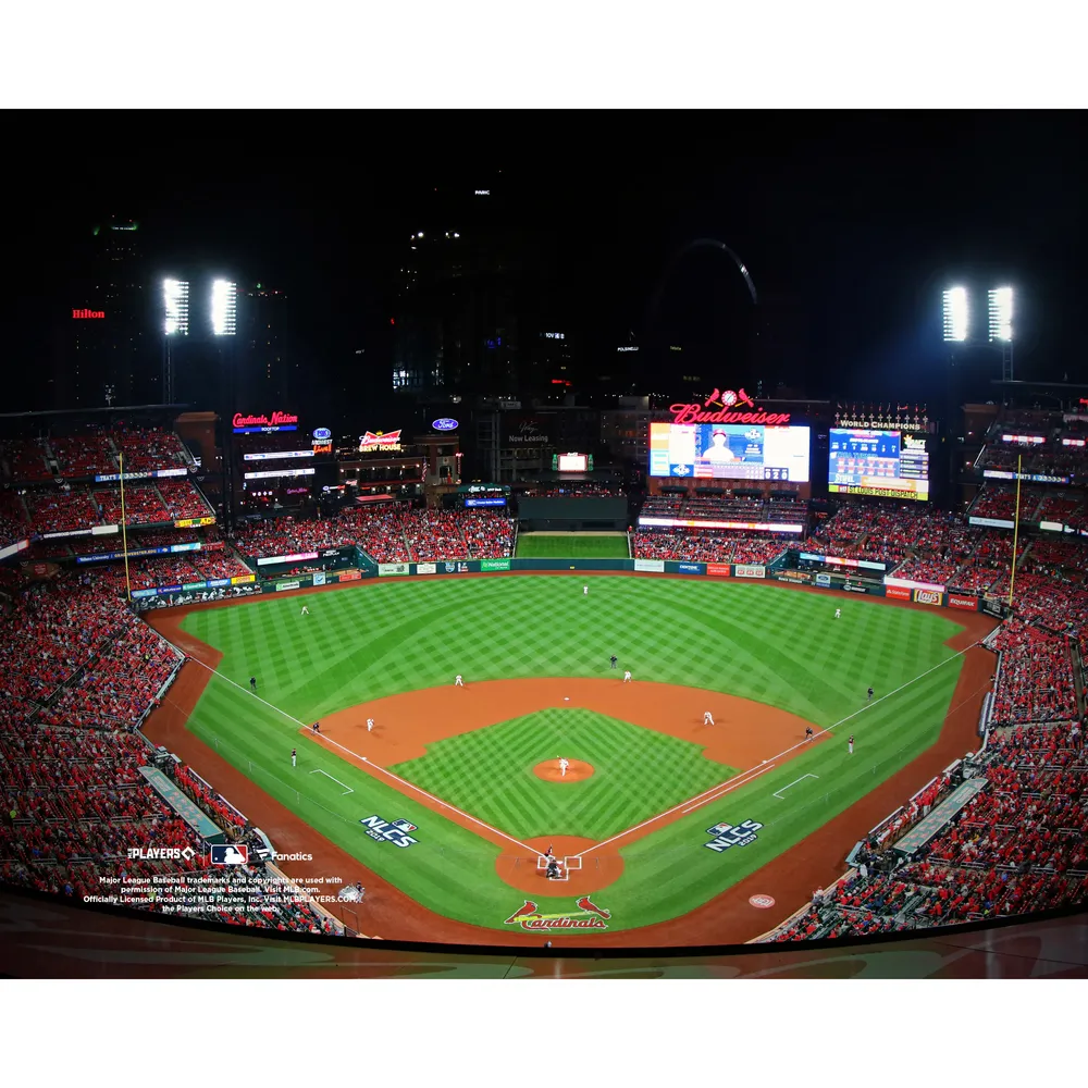 St. Louis Cardinals at Busch Stadium Print - the Stadium Shoppe