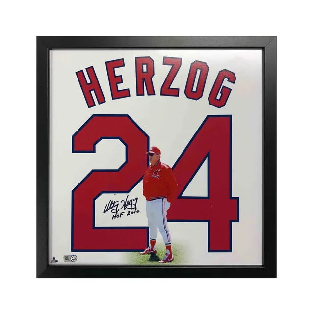 Ted Simmons Autographed Signed Framed St. Louis Cardinals 