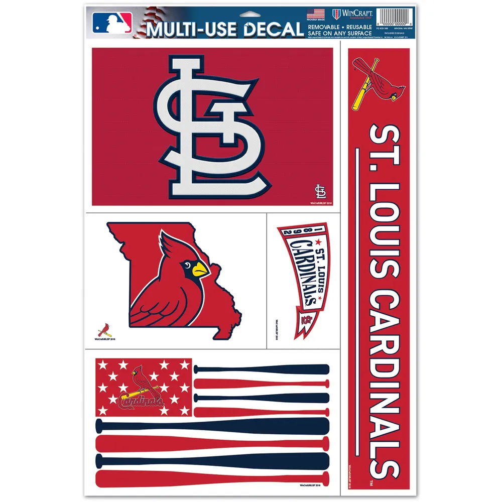 Wincraft Multi St. Louis Cardinals 5 x 6 Multi-Use Decal