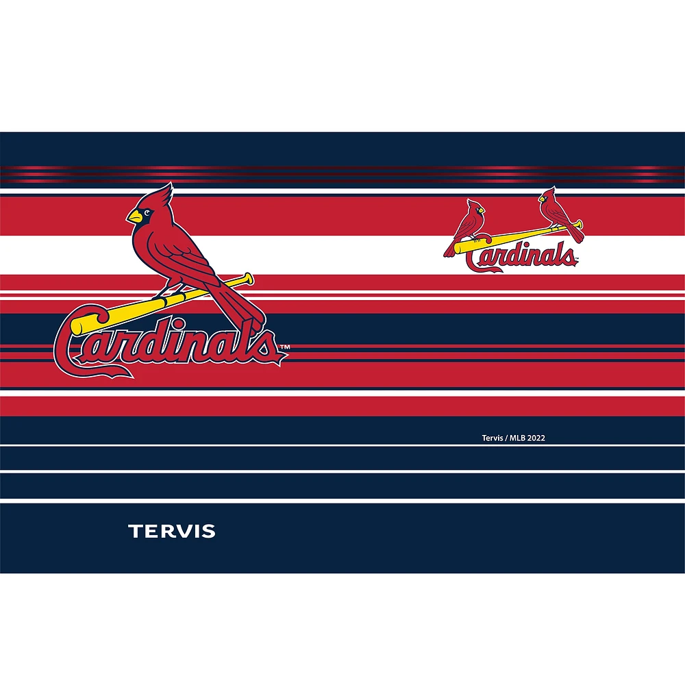 Cardinals de Tervis Saint-Louis 30oz. Gobelet à rayures Hype