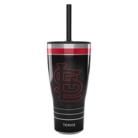 Cardinals de Tervis Saint-Louis 30oz. Gobelet de jeu de nuit avec paille