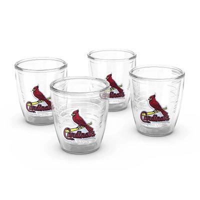 Tervis St. Louis Cardinals paquet de quatre 12oz. Ensemble de gobelets emblème