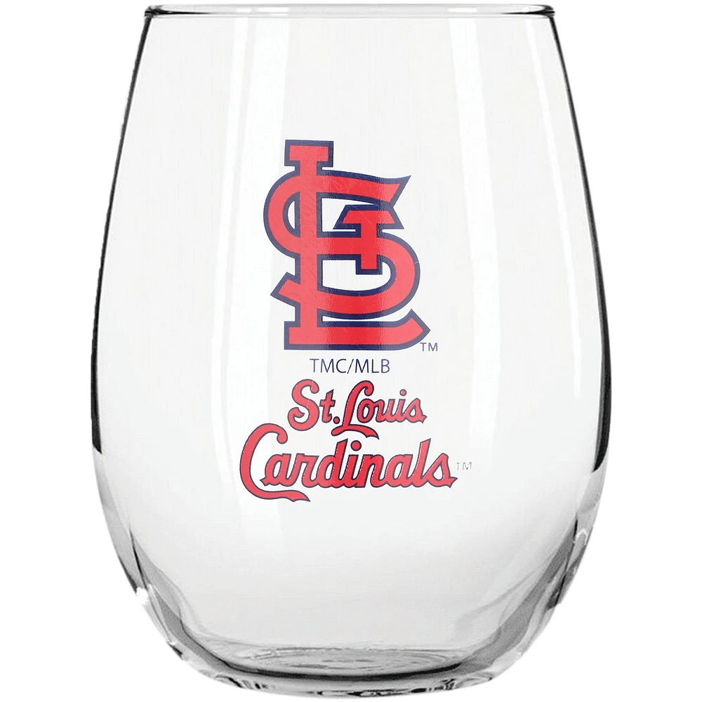 The Memory Company St. Louis Cardinals 15oz. Stemless Tumbler With Wine Bottle Stopper