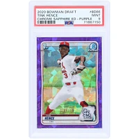Tink Therefore St. Louis Cardinals 2020 Bowman Chrome Sapphire 1er Bowman Purple #BD-86 #8/10 PSA Authentifié 9 Carte