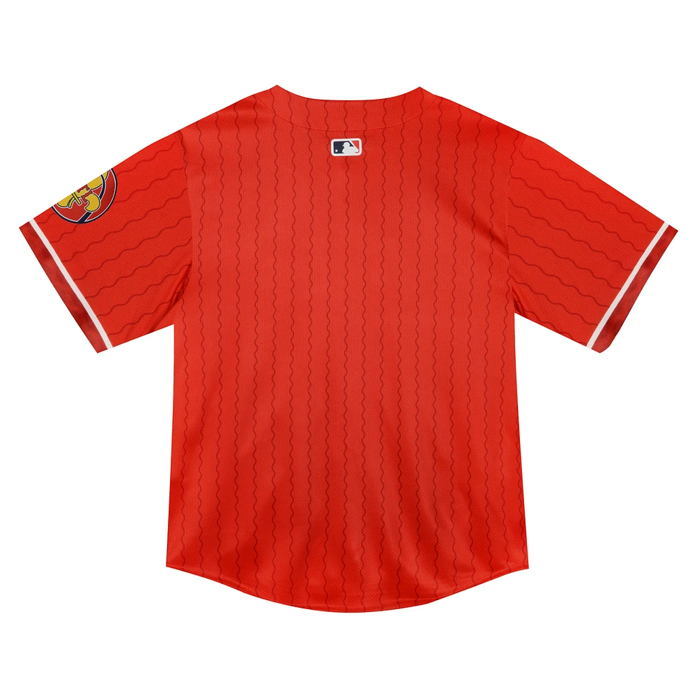 Maillot Nike City Connect Team Limited rouge des Cardinals de Saint-Louis pour tout-petit