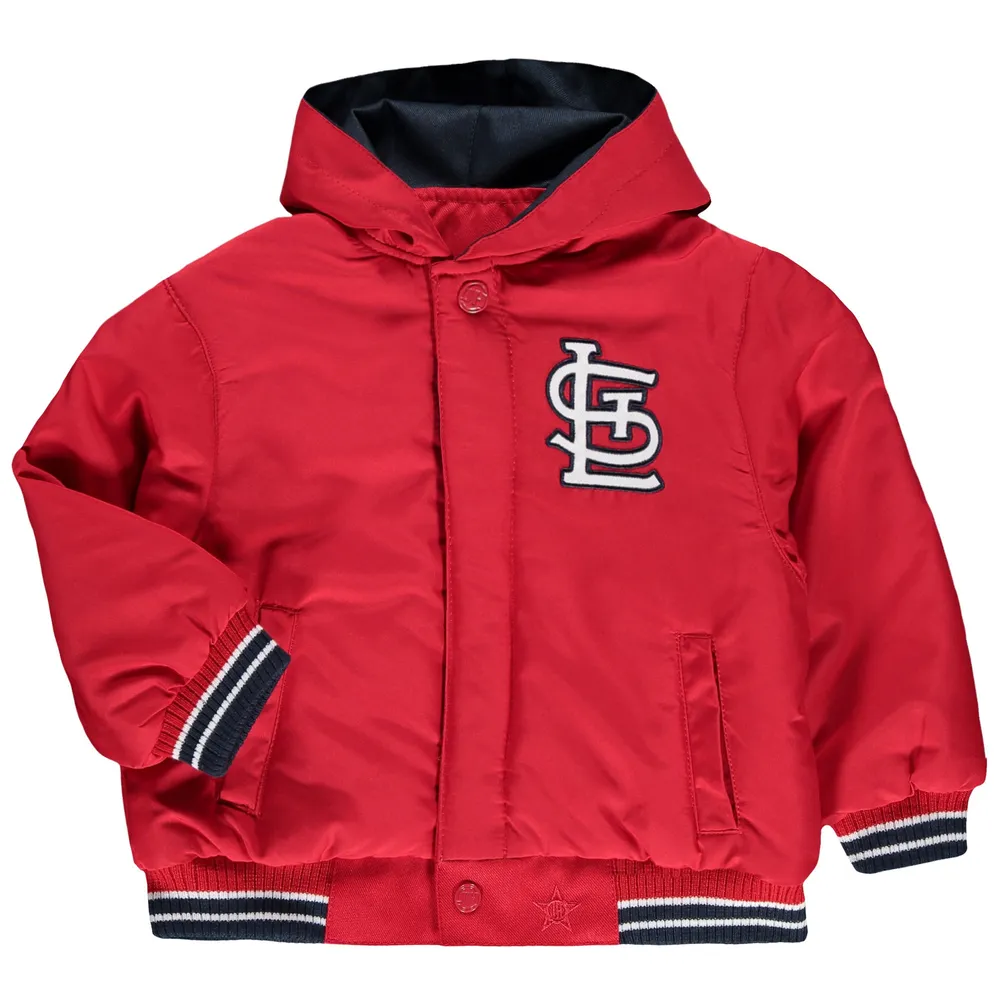 Boston Red Sox JH Design Reversible Fleece Full-Snap Hoodie Jacket - Navy