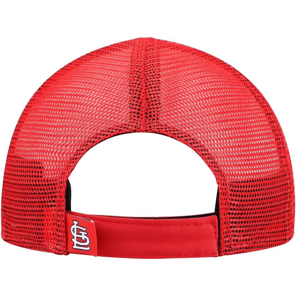 Toddler New Era  White/Red St. Louis Cardinals Painted A-Frame 9FORTY Trucker Adjustable Hat
