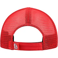 Toddler New Era  White/Red St. Louis Cardinals Painted A-Frame 9FORTY Trucker Adjustable Hat