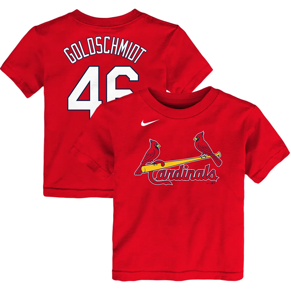 Lids Paul Goldschmidt St. Louis Cardinals Nike Toddler Player Name & Number  T-Shirt - Red