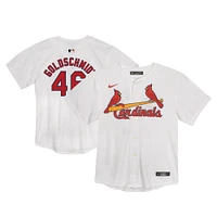 Maillot de match Nike Paul Goldschmidt blanc pour tout-petit des Cardinals St. Louis