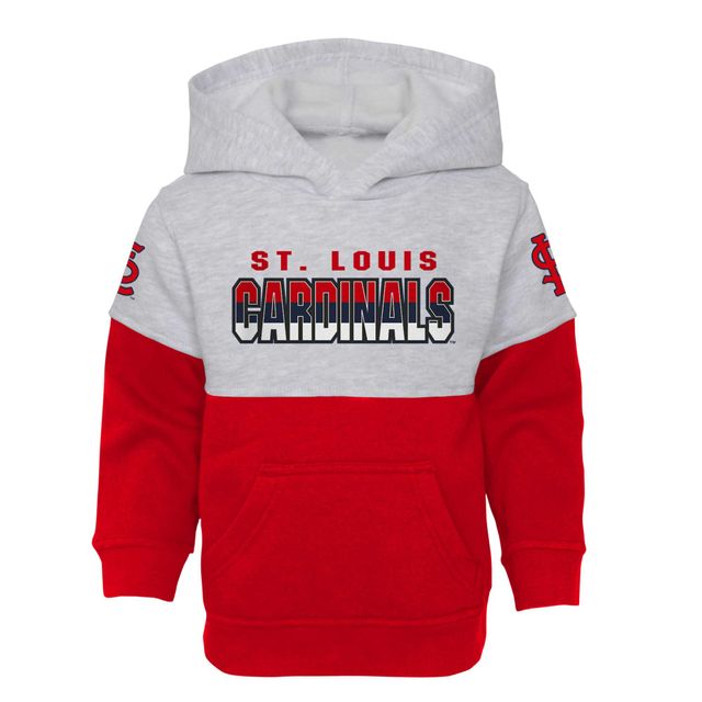 Ensemble de meneur jeu deux pièces St. Louis Cardinals rouge/gris chiné pour tout-petit