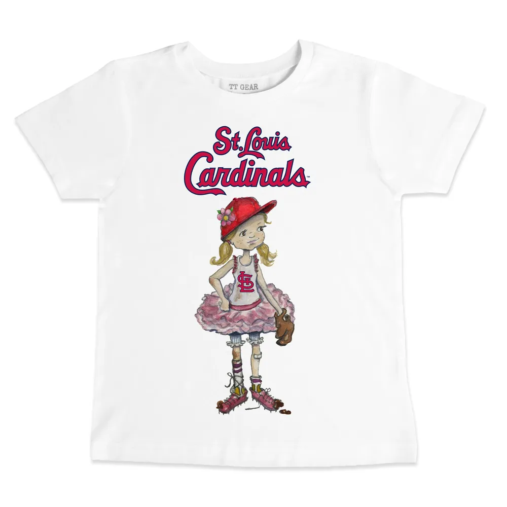 Lids St. Louis Cardinals Tiny Turnip Toddler Unicorn T-Shirt - White